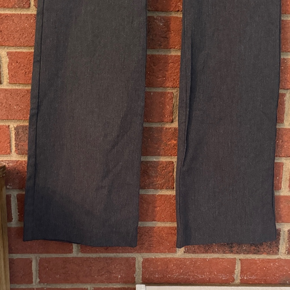 Old Navy Pixie Flare Charcoal Full Length Dress Pants - Picture 3 of 11